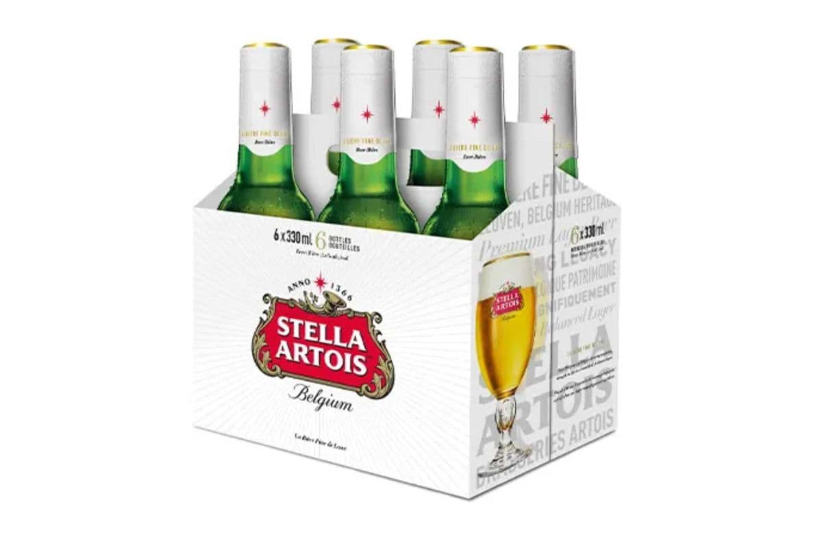 Stella Artois (6 x 330 ml Bottles)