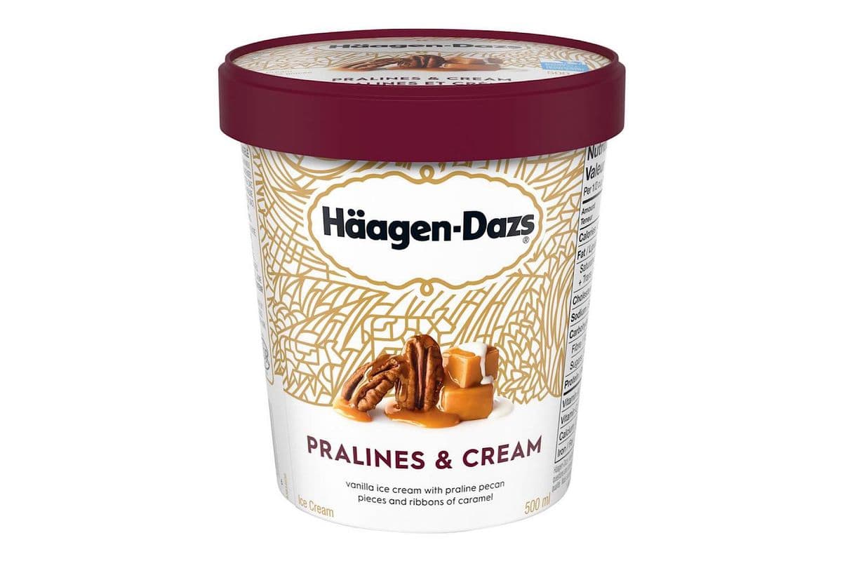 Häagens Dazs (Pot / Jar) - Pralines et Crème / Pralines & Cream (450 ml)