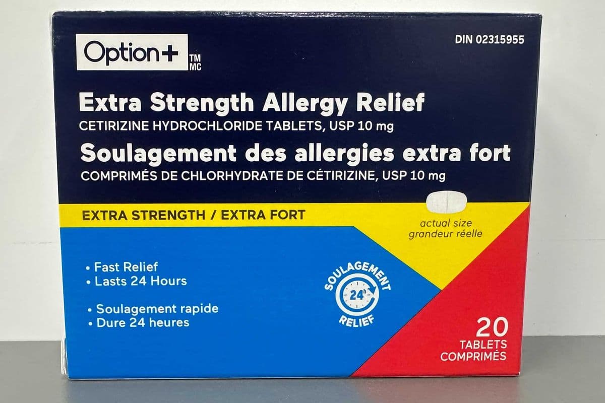 Extra strength allergy relief
