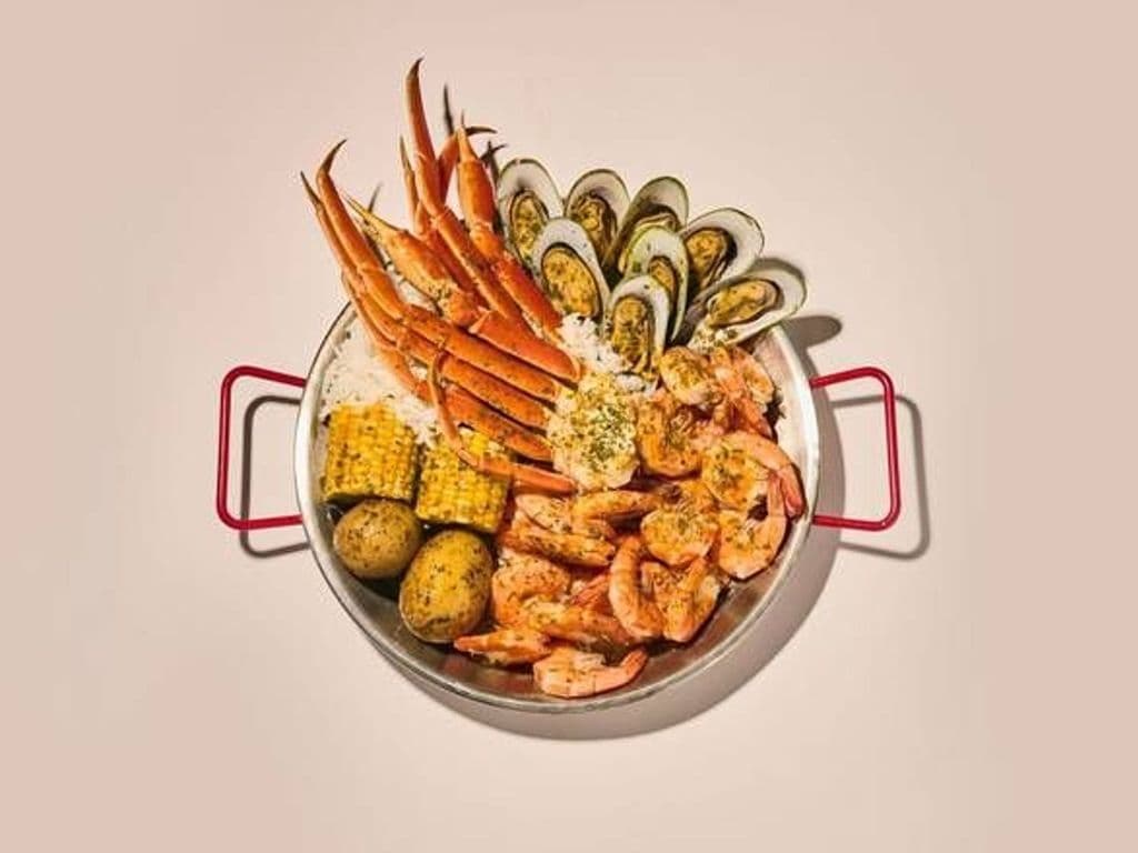 l'ocean festif / The festive ocean bucket (crab lovers) 