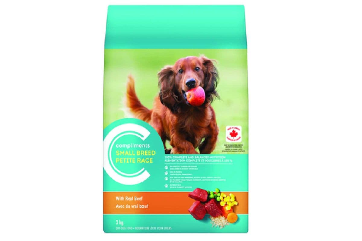Compliments Dry Grilled all beef Dog Food 3 KG