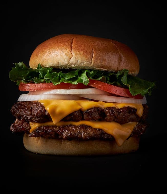 BURGER ONLY DOUBLE OG CHEESEBURGER - CALS 830