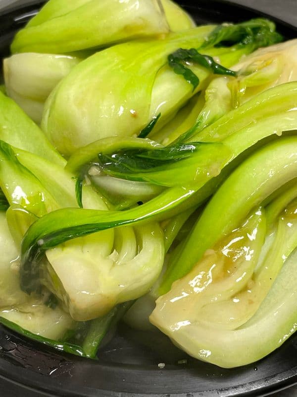 Chinese Greens with Garlic Sauce