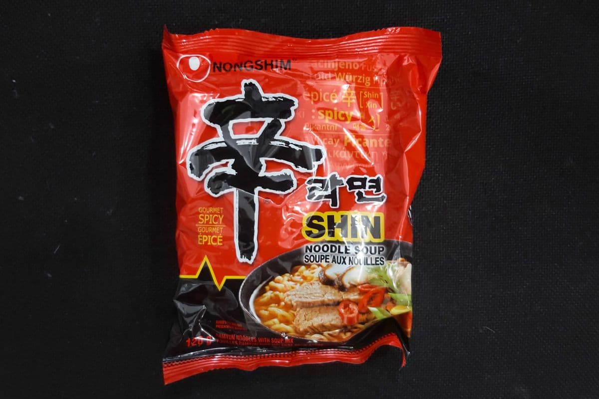 Nongshim noodle soup épicé / Spicy Nongshim Noodle Soup