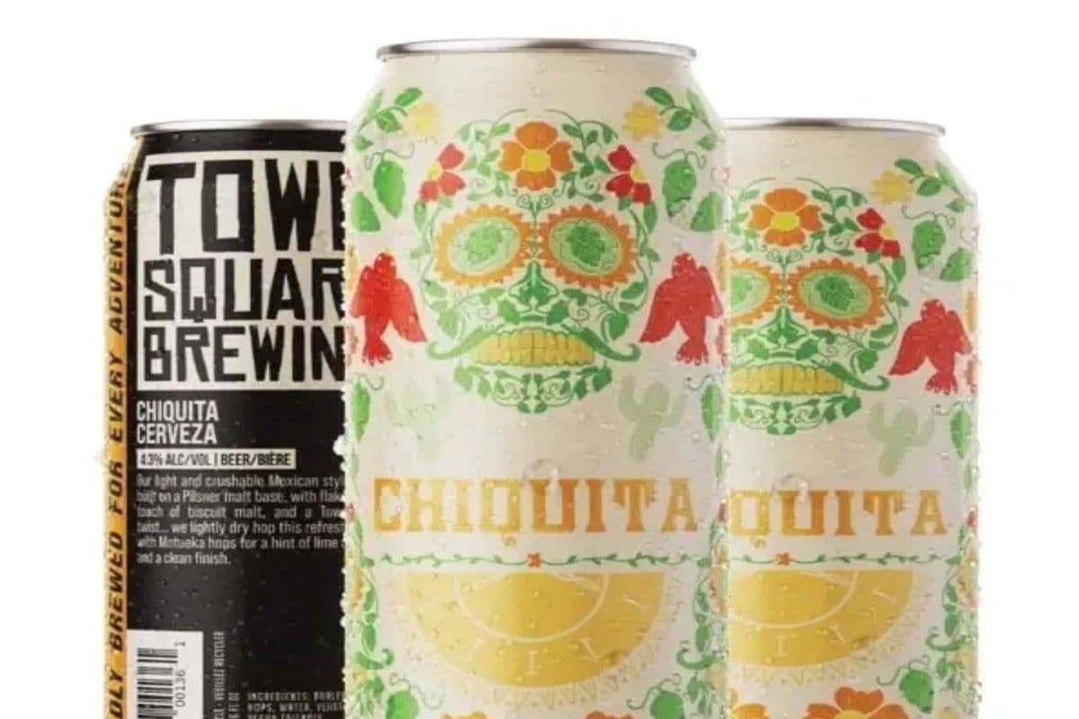 TOWN SQUARE CHIQUITA MEXICAN CERVEZA 4*473ML (1 x 473ML)