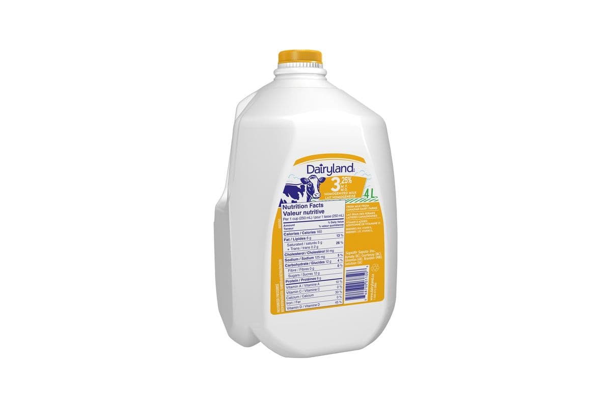 Dairyland Homo Milk (4 L)