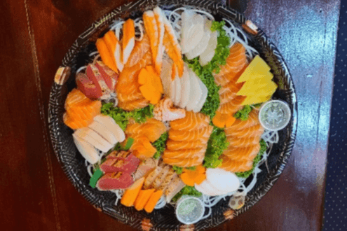 221. Sashimi C Combo Platter (64 pcs)
