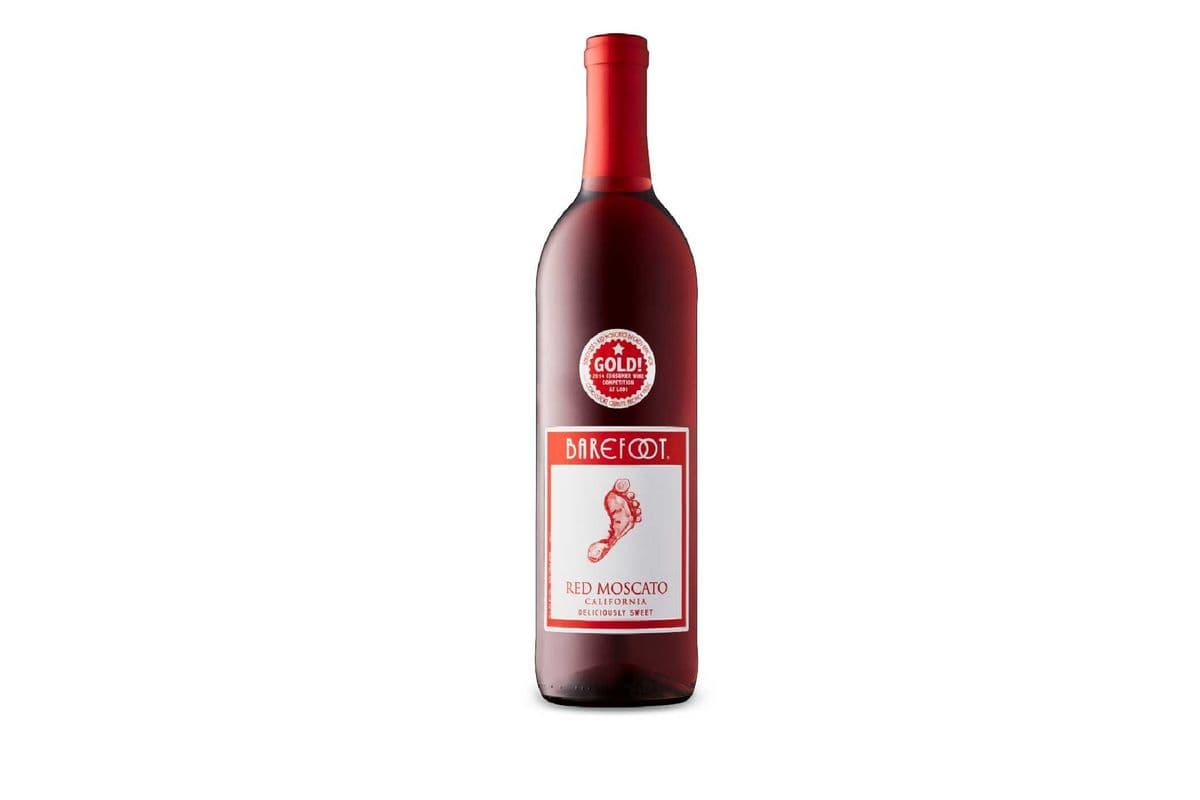 Barefoot Red Moscato (1 x 750 ml)
