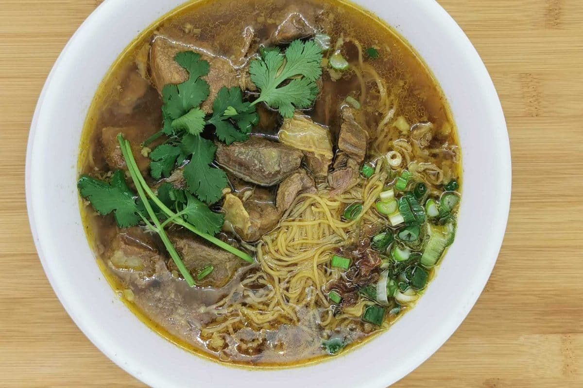 57. Beef Stew with Egg Noodles