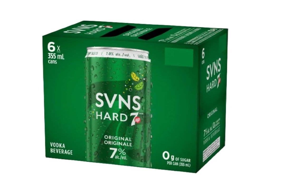 SVNS HARD 7 UP ORIGINAL 6PK (6 x 355 ML)