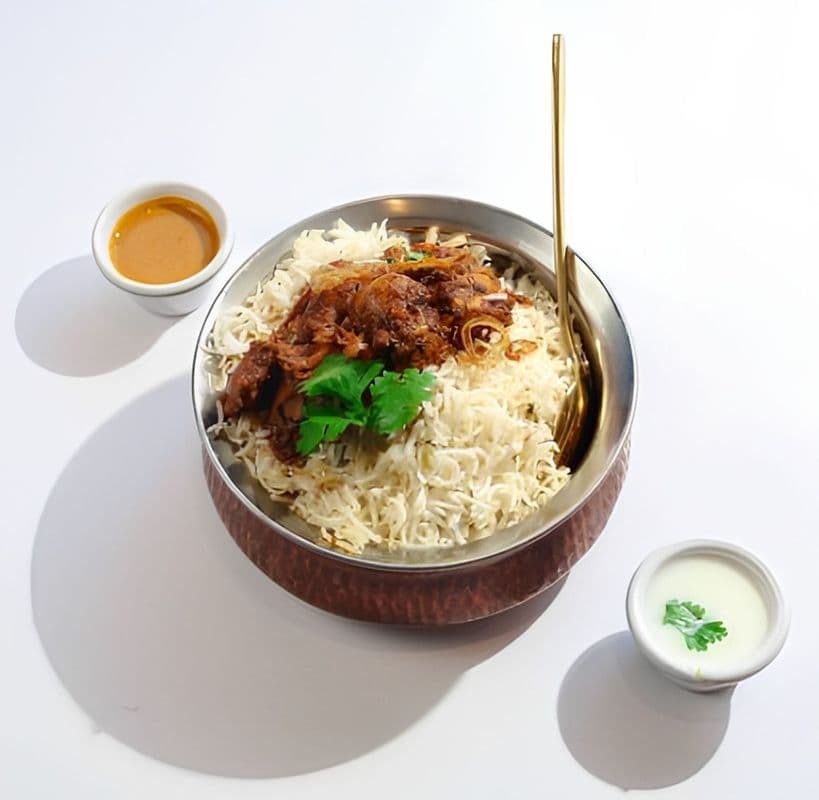 Chicken fry piece pulao
