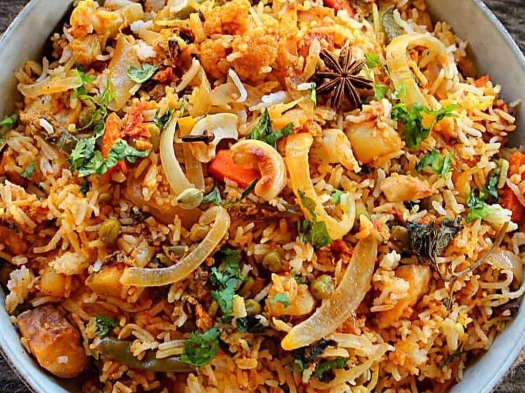 Veg Biryani / Végé Biryani