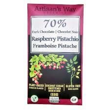 Artisan's Way 70% Rasbperry Pistachio