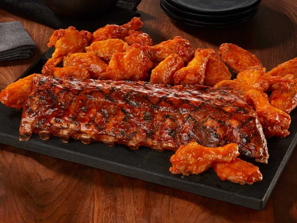BBQ Back Ribs & Wings Party PAK Deluxe