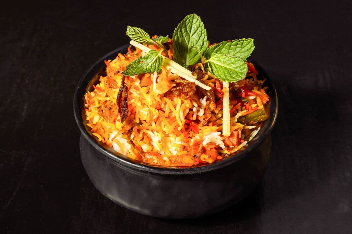 63. Vegetarian Biryani (gluten free)