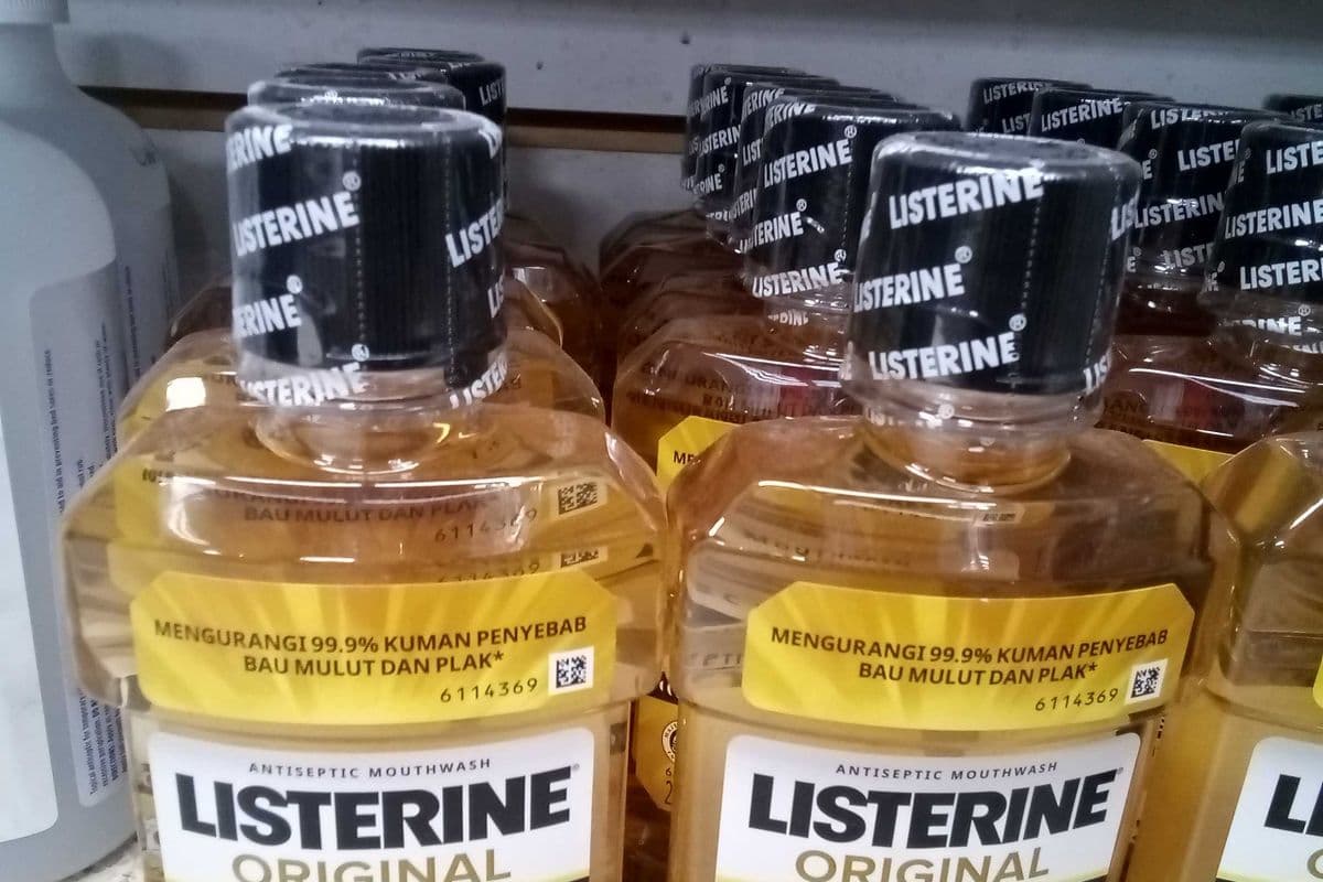 Listerine original mouthwash 250 ml