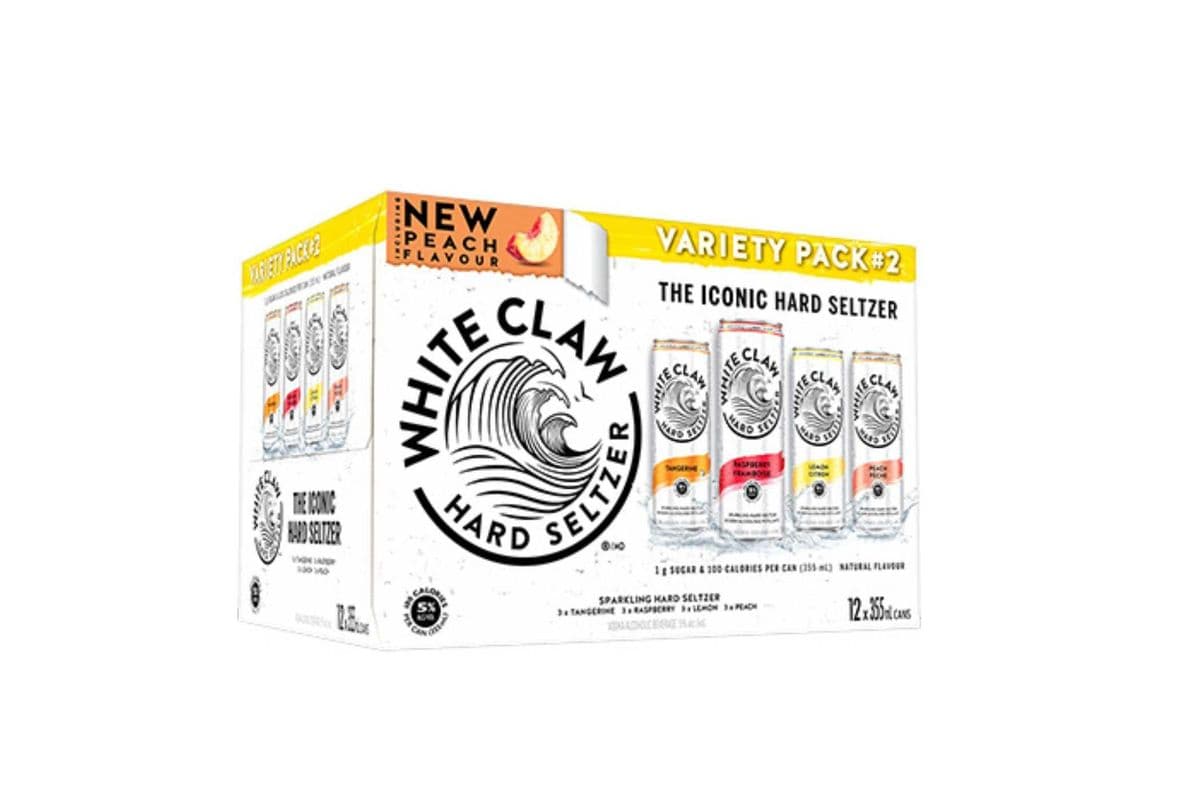 White Claw Peach Variety No.2 (12 x 355ML)