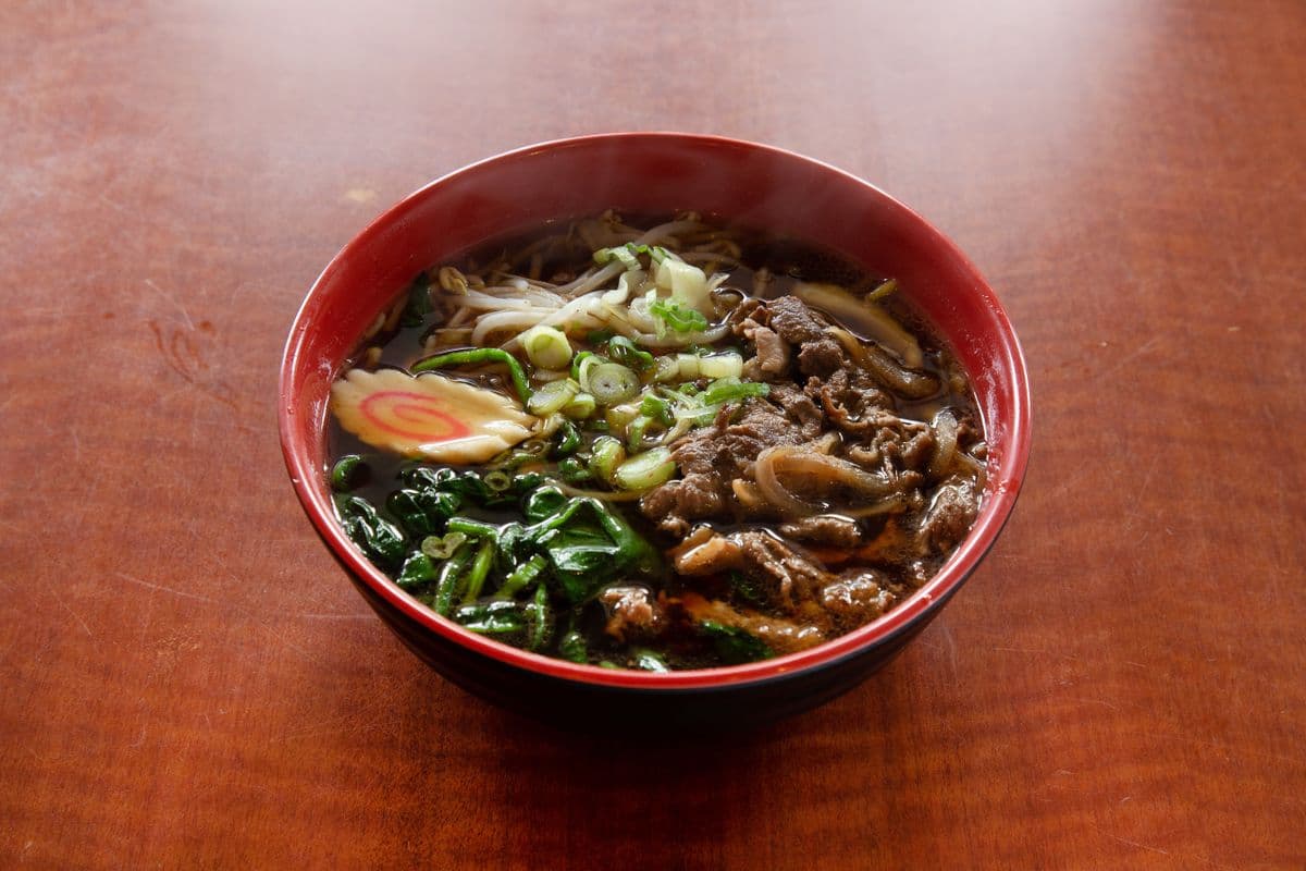 Ramen (Egg Noodles in Chicken Based Soup)
