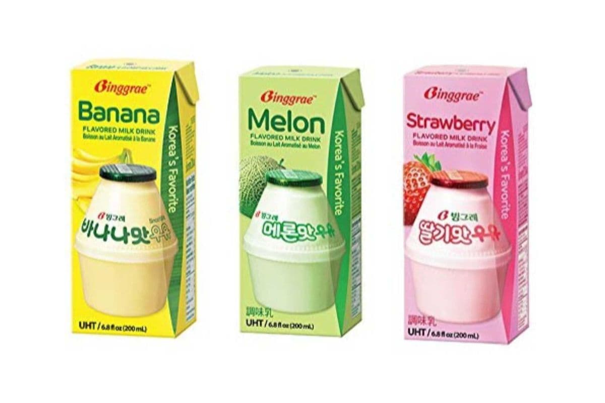 Korean Flavoured Milk (200mL)
