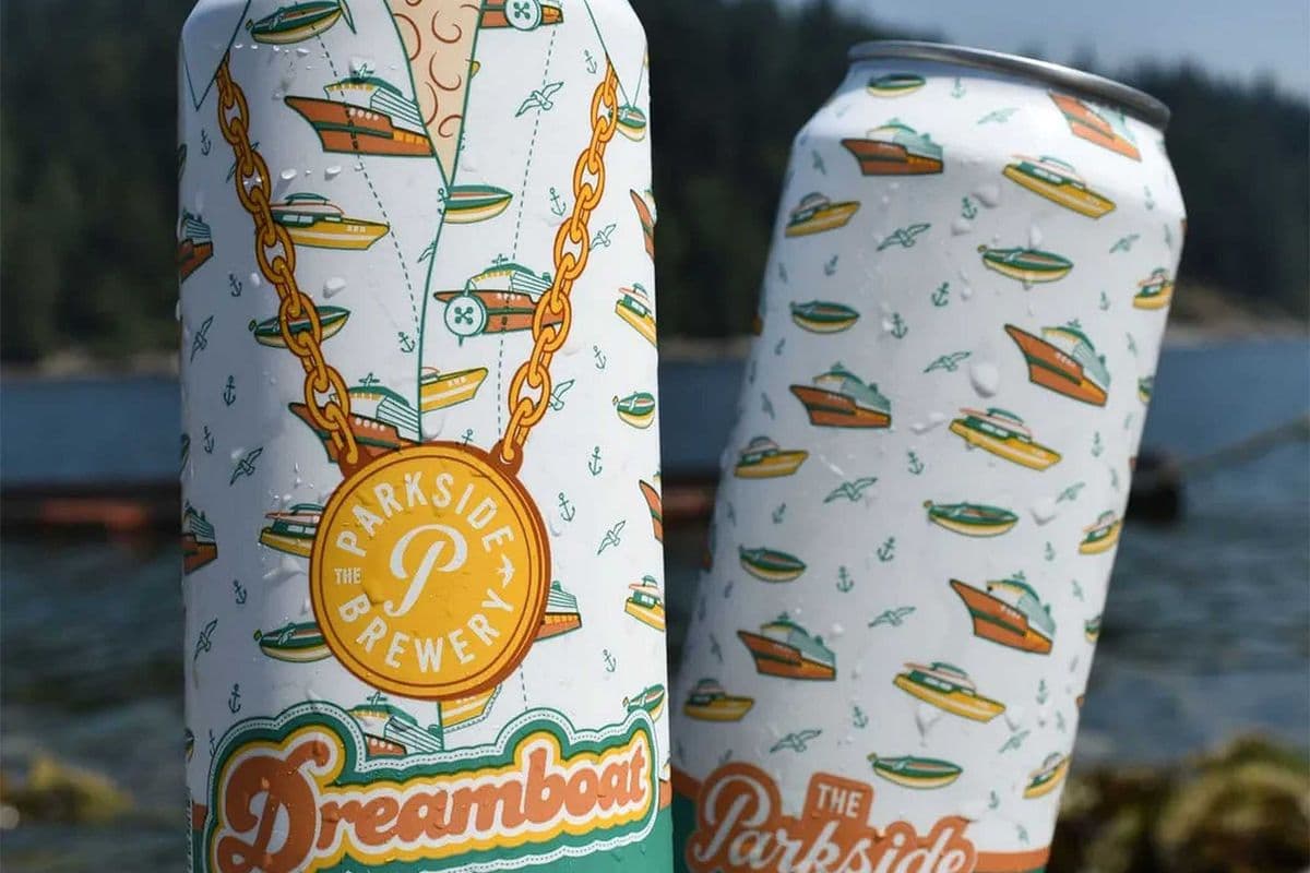 Parkside Brewing Dreamboat Hazy IPA - 4x473mL Cans (4 x 473ml)