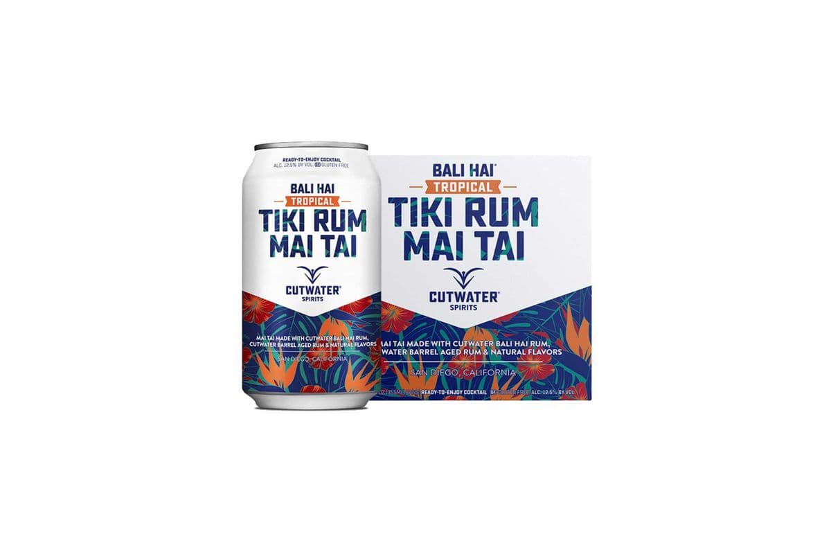 Cutwater Rum Mai Tai (4 Cans) (4 x 355ml)