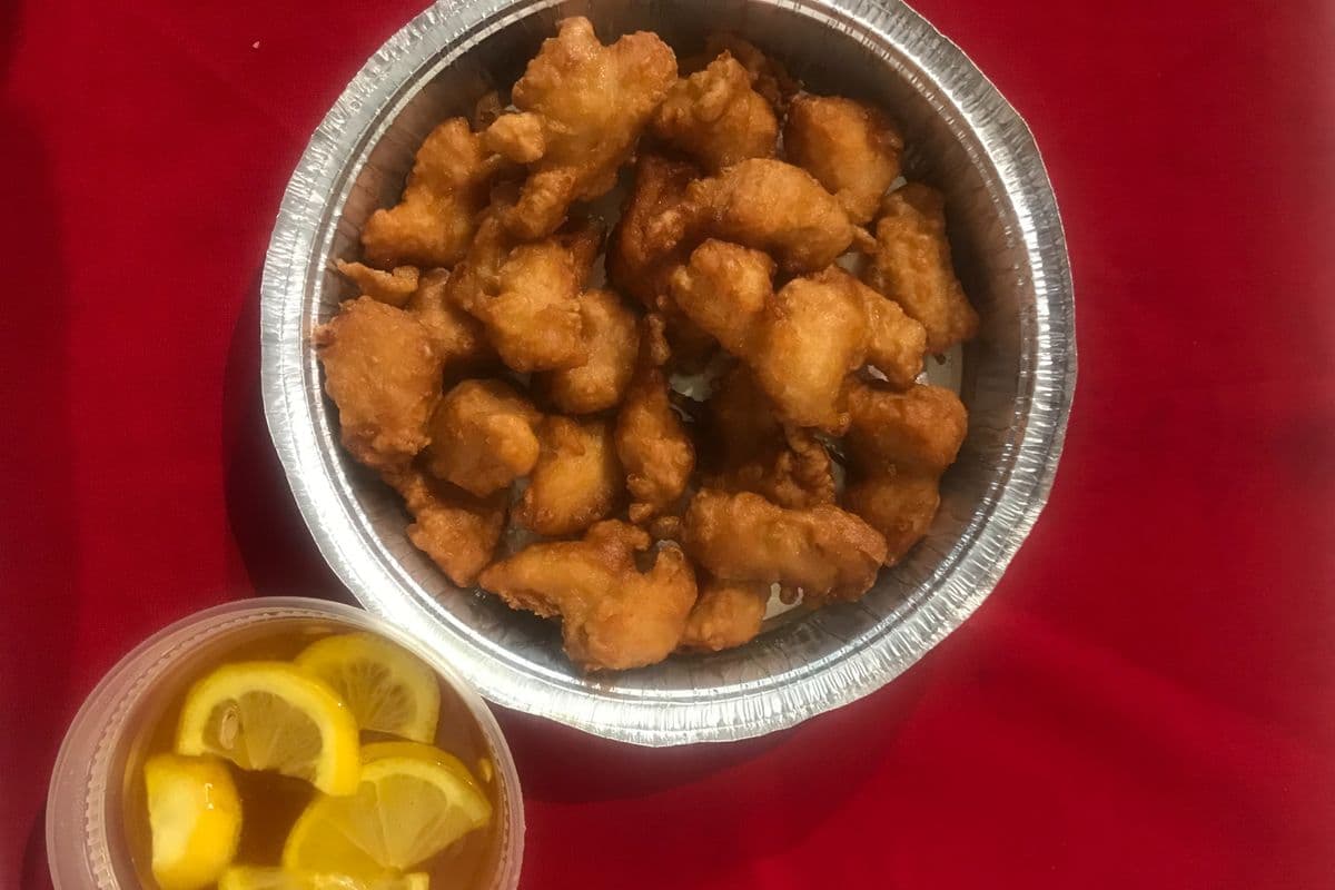 36G. Boulettes de poulet au citron / Lemon Chicken Balls
