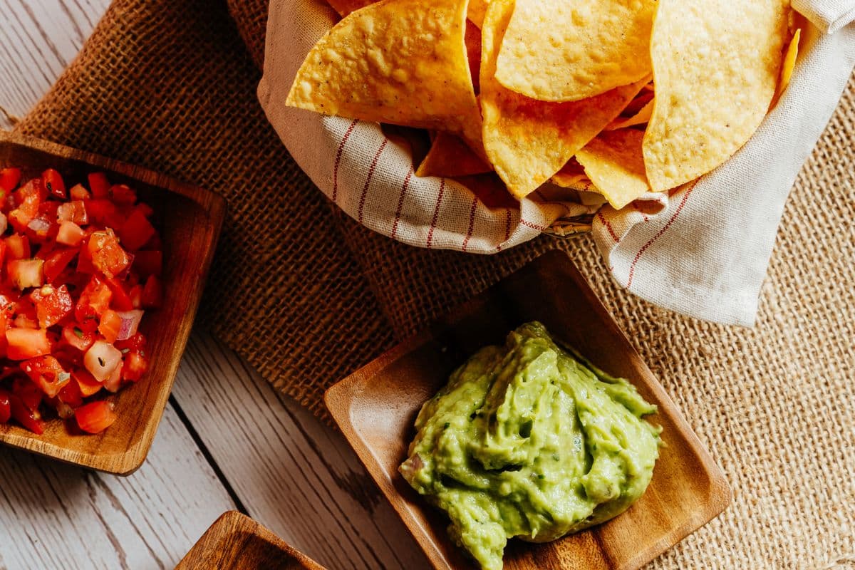 Chips, Salsa, and Guacamole