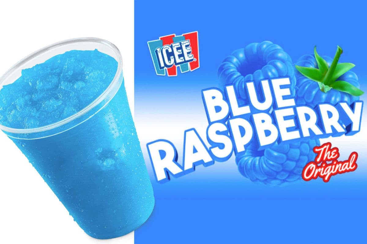 Crush Blue Raspberry Flavoured Slushy