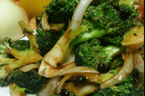 Broccoli in Black Bean Sauce 豉汁百加利