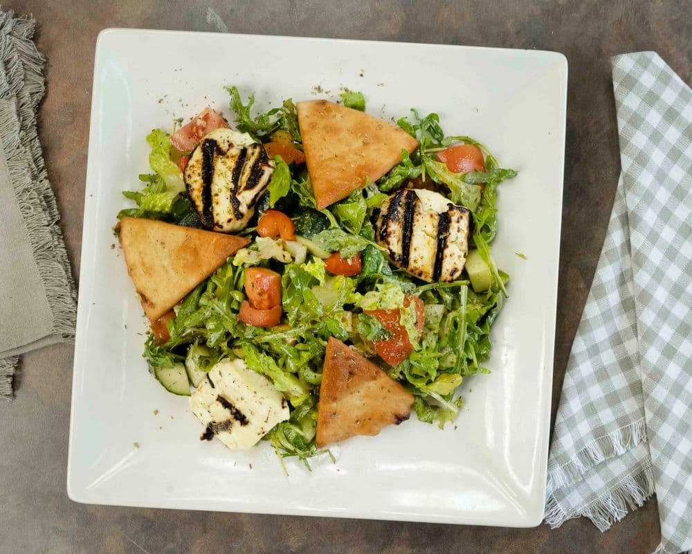 Halloumi Arugula Salad