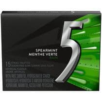 Gomme 5 menthe verte / spearmint Gomme