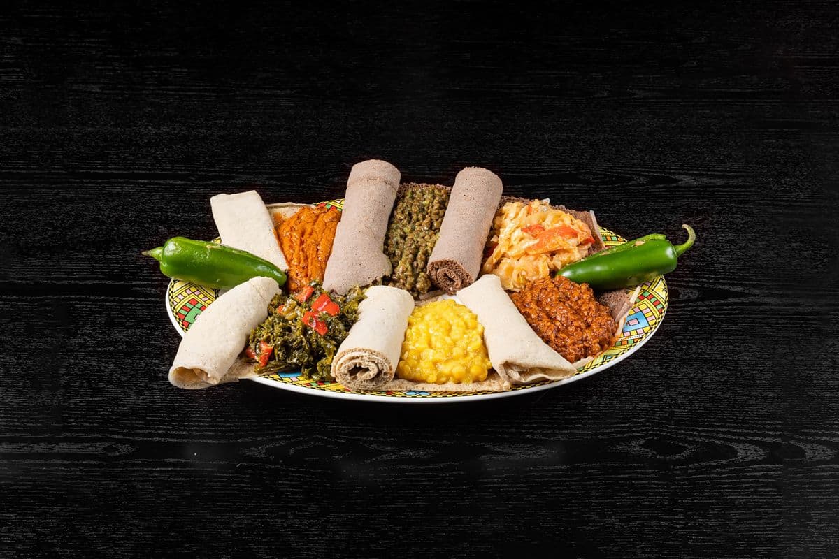 Vegetarian Platter for One
