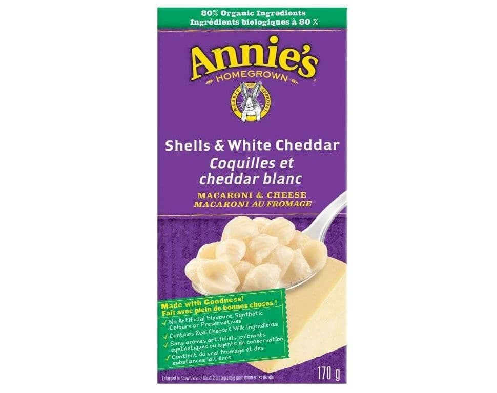 Annie's shells & white cheddar 170g