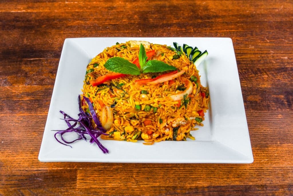 Vegetable Biryani (Gluten Friendly)