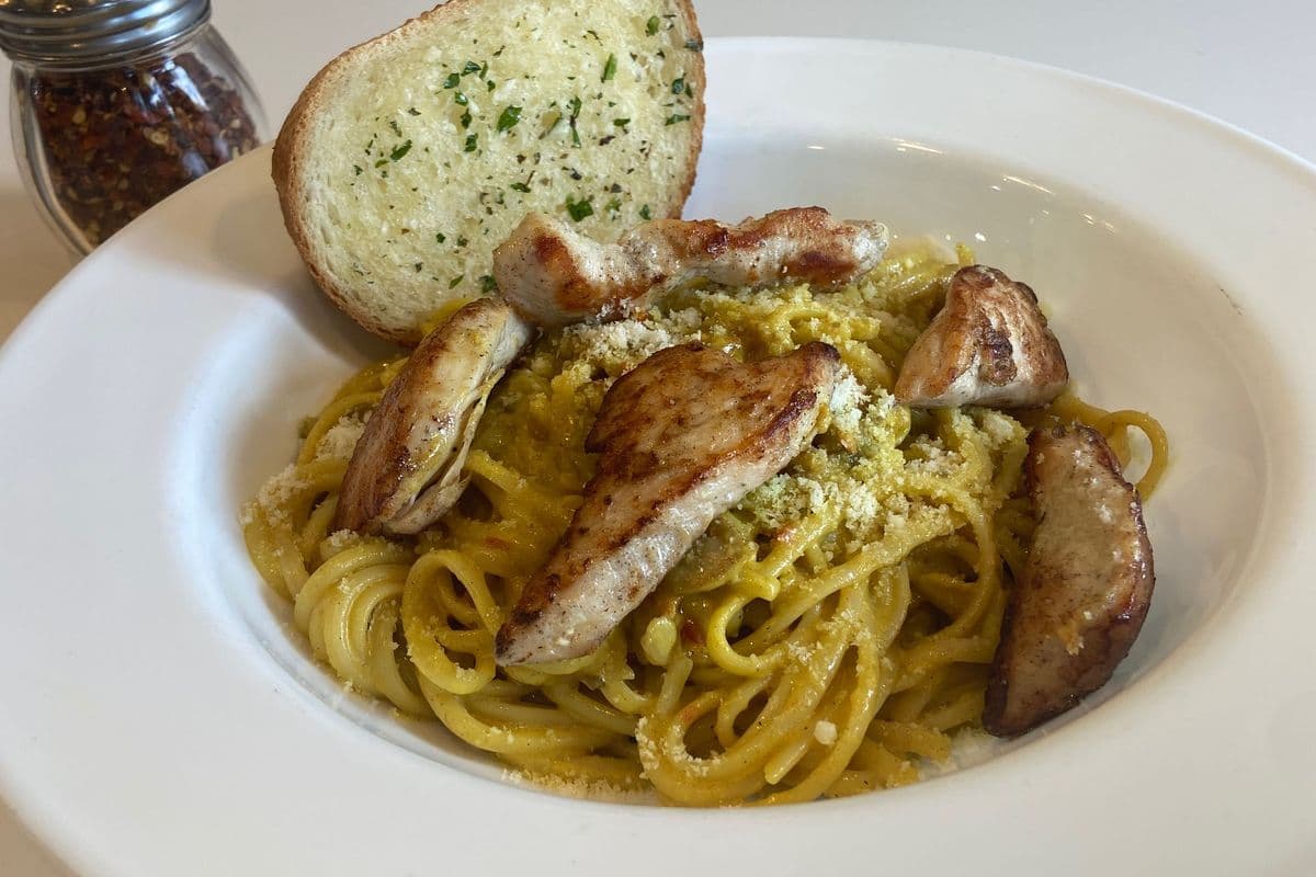 Creamy Curry Chicken Linguine