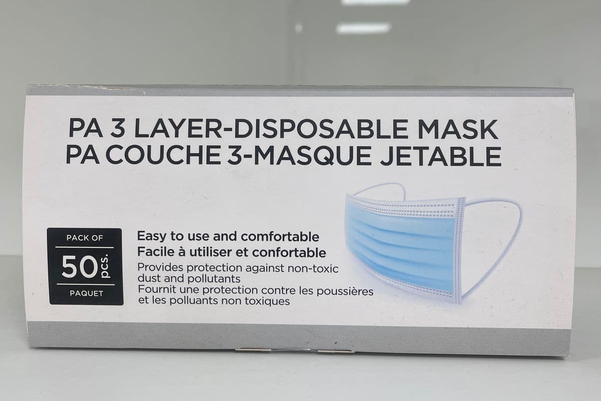 PA 3 Layer Disposable Mask (50 units)