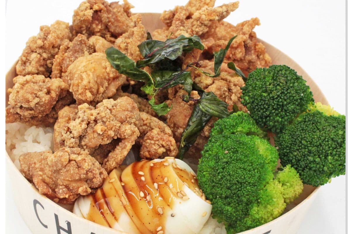 Popcorn Chicken Rice 盐酥鸡饭