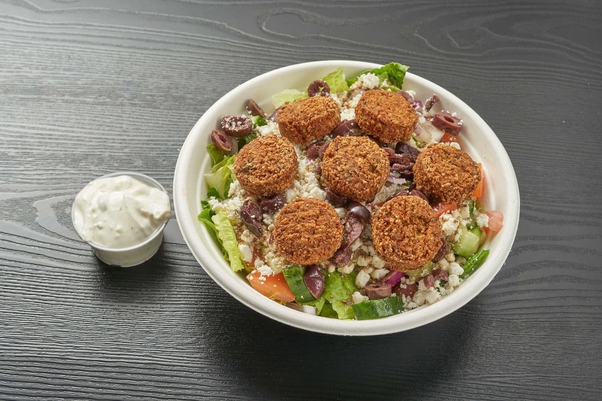 Falafel Greek Salad