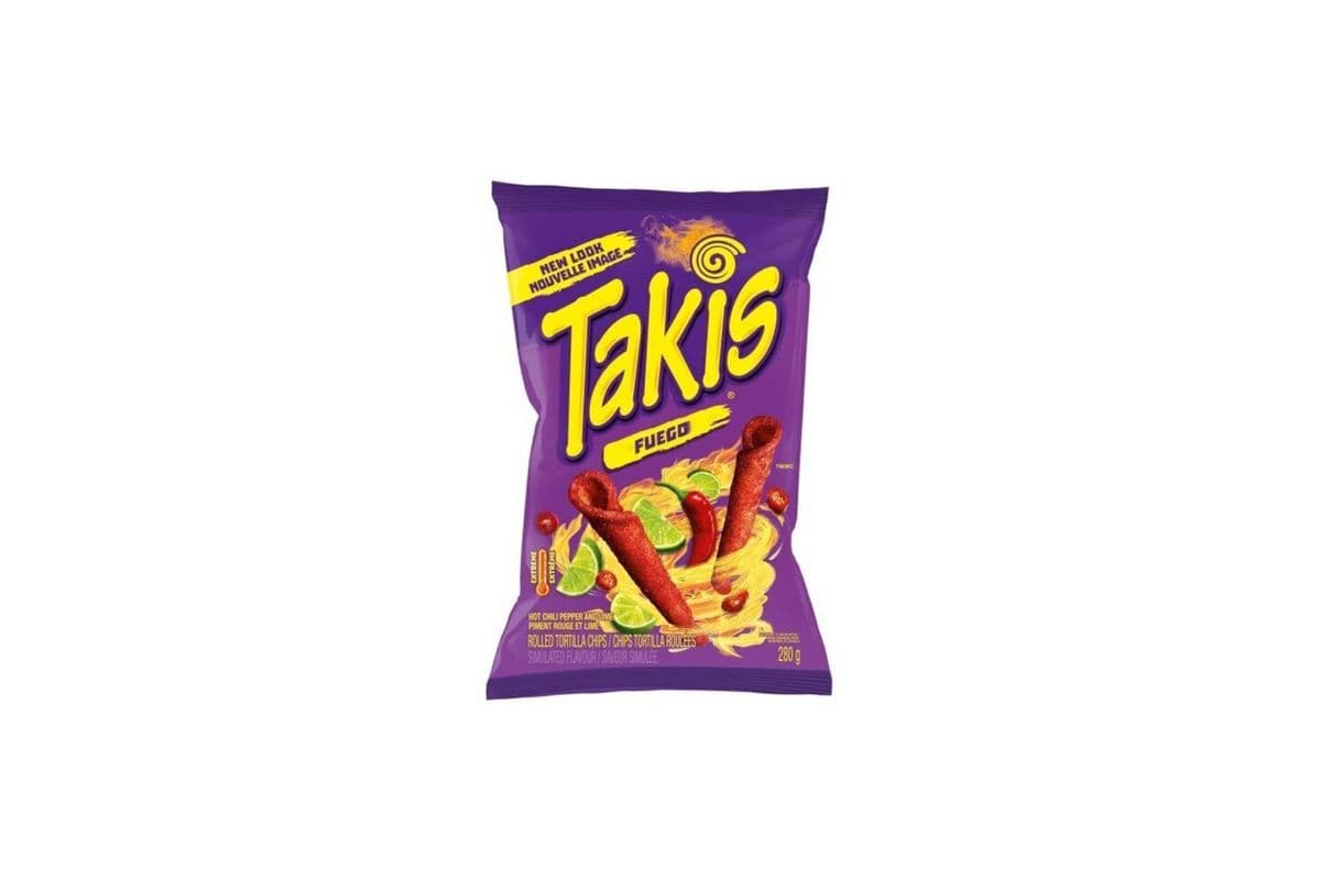 Takis Rolled Tortilla Chips Fuego 280g (280gm)