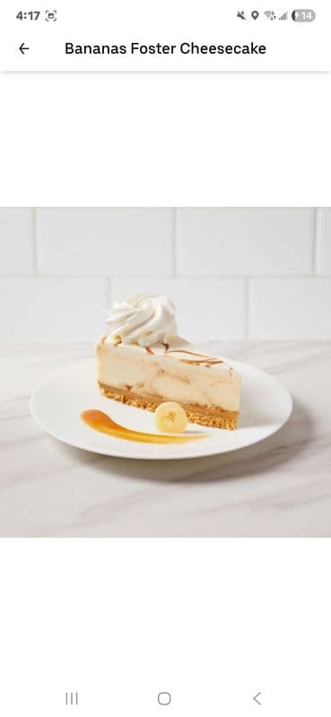 Bananas Foster Cheesecake