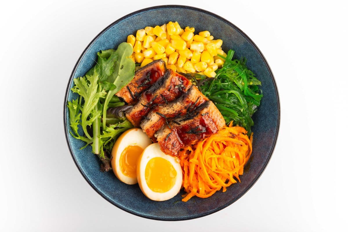 I01. Teriyaki Eel Bowl