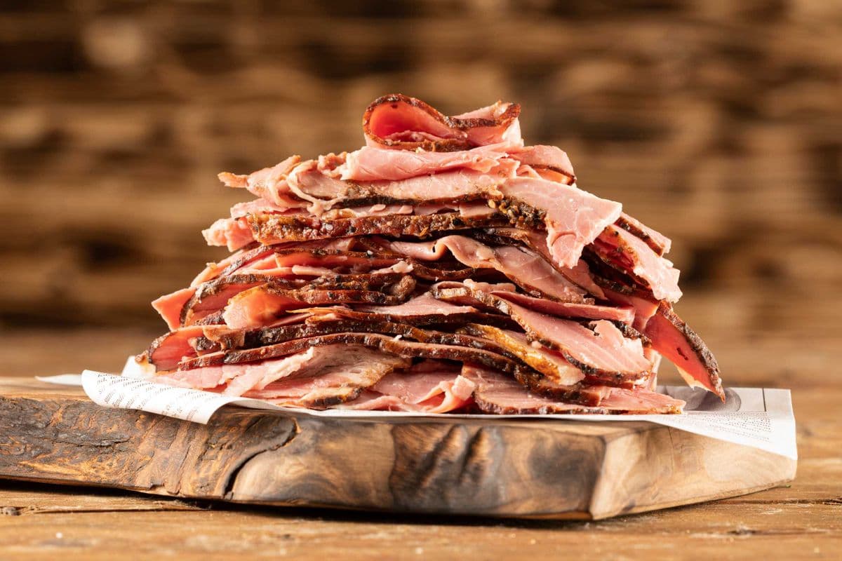 1 livre de smoked meat