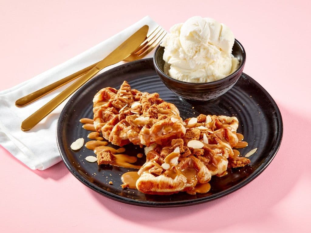 Cookie Butter Heaven Croffle