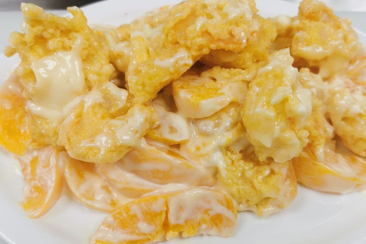 Peaches & Shrimp