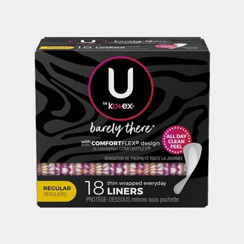 U Kotex (18 protege regulier) / U Kotex (18 liners regular)