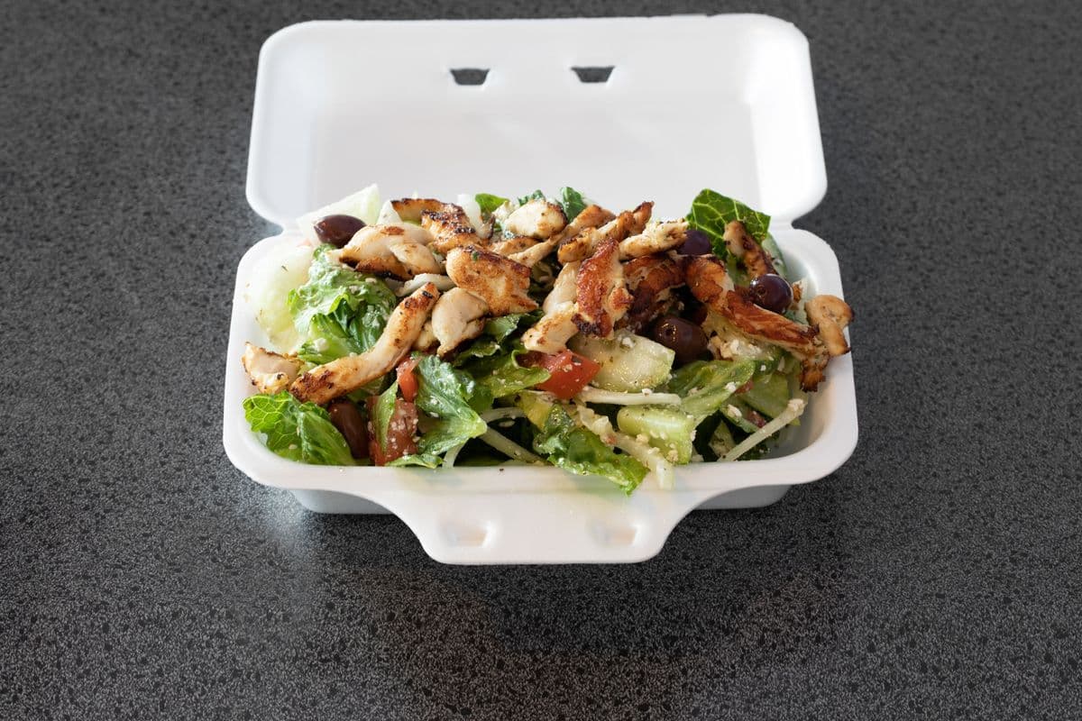 Chicken Greek Salad