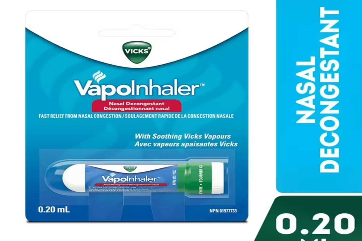 Vicks Vapoinhaler Nasal Decingestant 0.2 ml