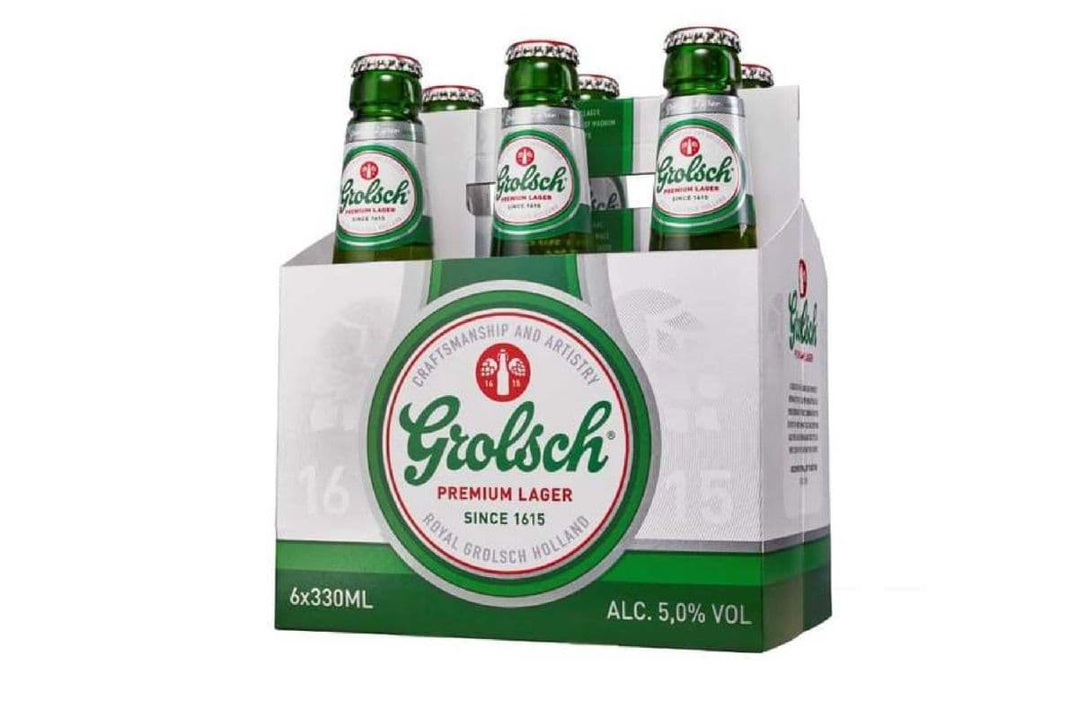 Grolsch (6 Pack Bottles) (6 x 330 ml)
