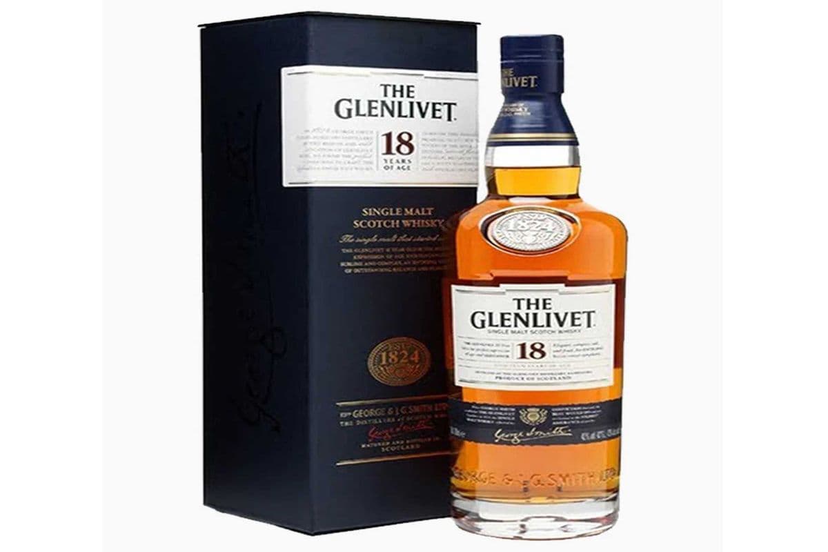 Glenlivet 18 Yr SCOTCH WHISKY 750 ML (1 x 750 ml)