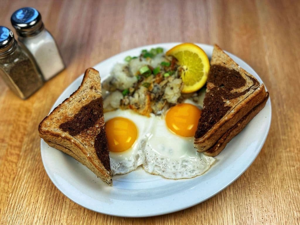 2 Eggs NO meat